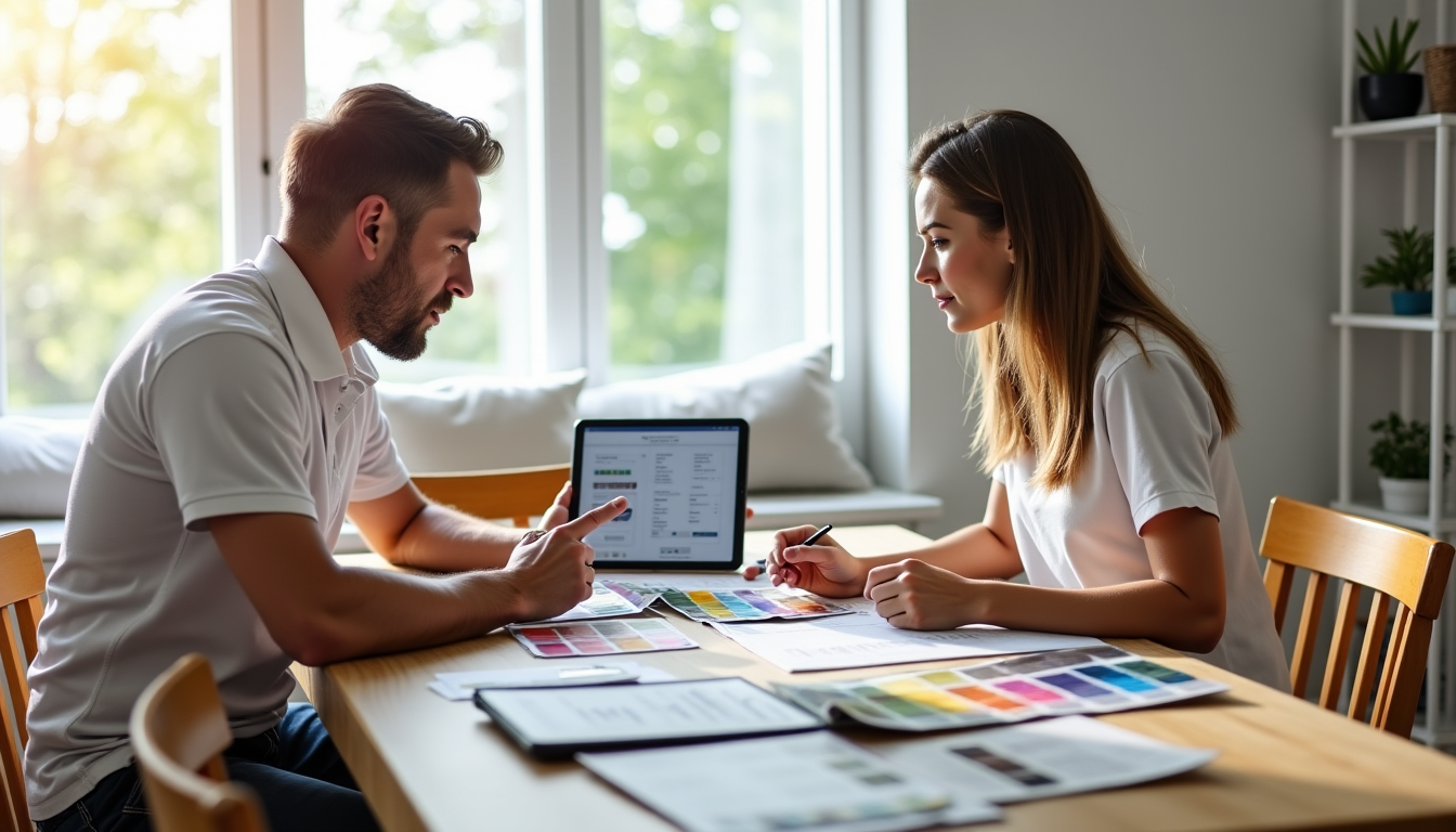 devis et factures en peinture : les bonnes pratiques pour être plus efficace — discutez avec le client de ses attentes précises