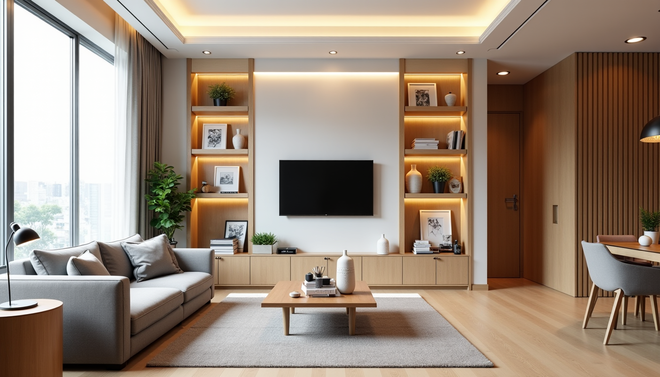 rénovation de pièce à vivre : les avantages du mdf du sol au plafond — bilité favorise une décoration personnalisée, en phase avec