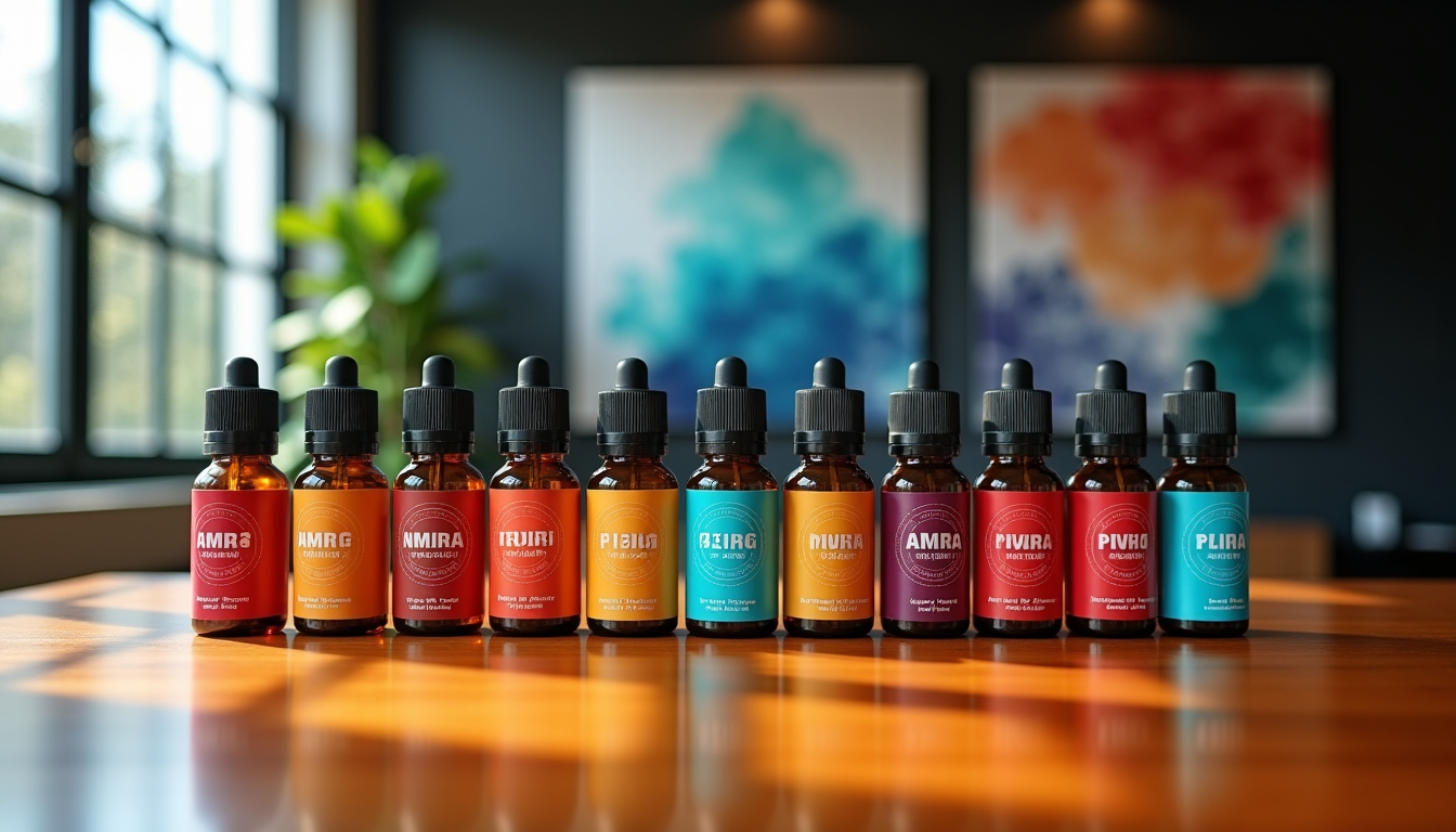 Illustration : cette grande variété assure que chaque vapoteur, qu'il — e-liquides 200ml pour débutants et experts chez le petit fumeur