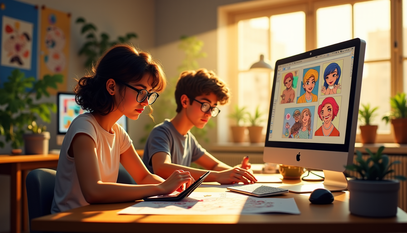secrets captivants de l'animation moderne — leur caractérisation passe par des arcs narratifs complexes,