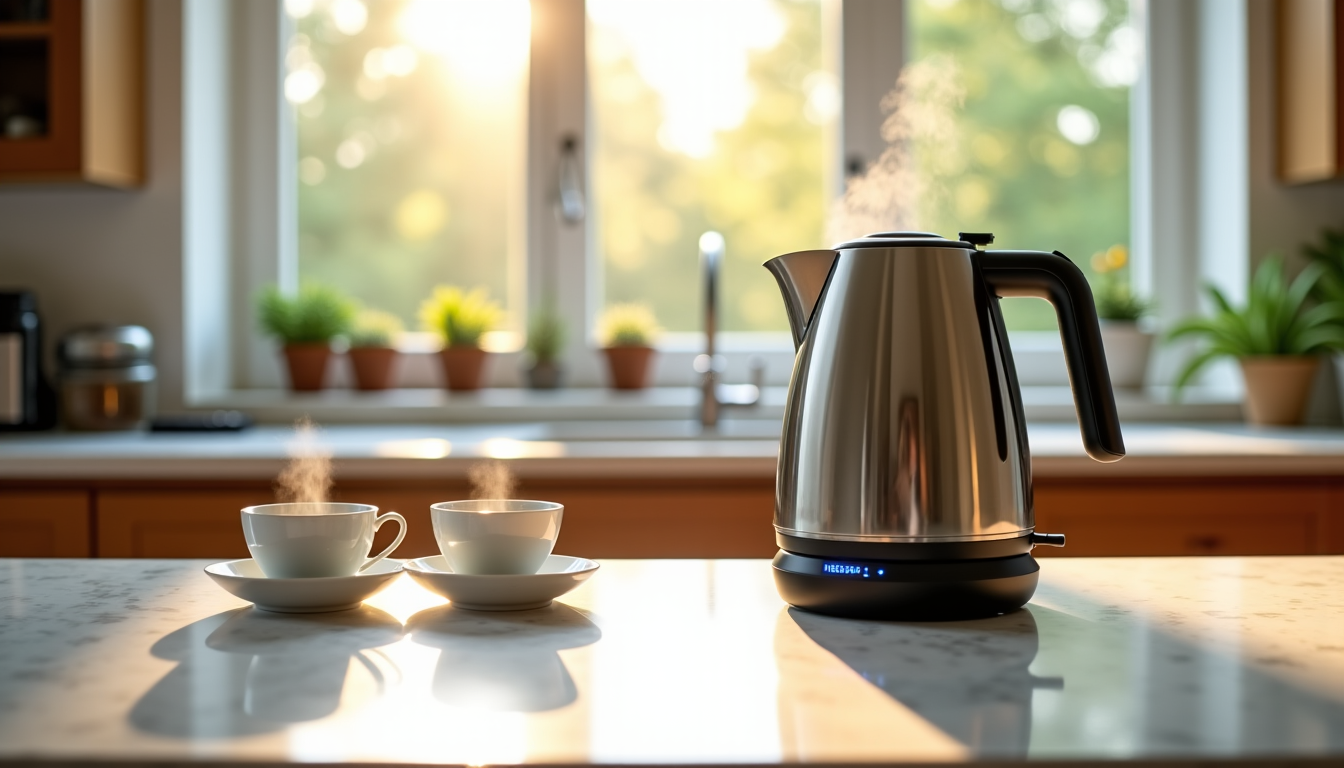 Illustration : ces innovations transforment l'acte d'infuser le th&eacute; en &mdash; acheter une th&eacute;i&egrave;re &agrave; temp&eacute;rature r&eacute;glable ?