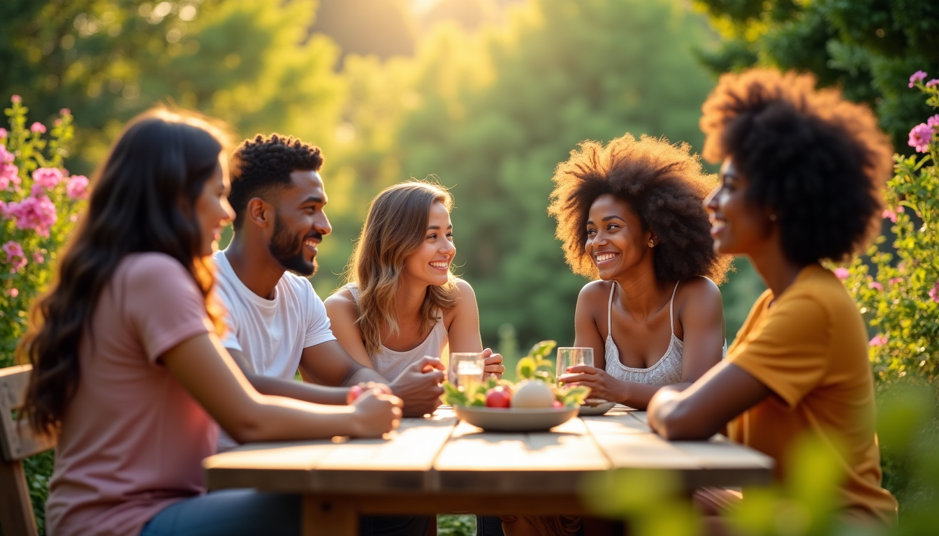 harmonie intérieure : secrets pour un bien-être durable — des liens authentiques et positifs avec autrui nourrit