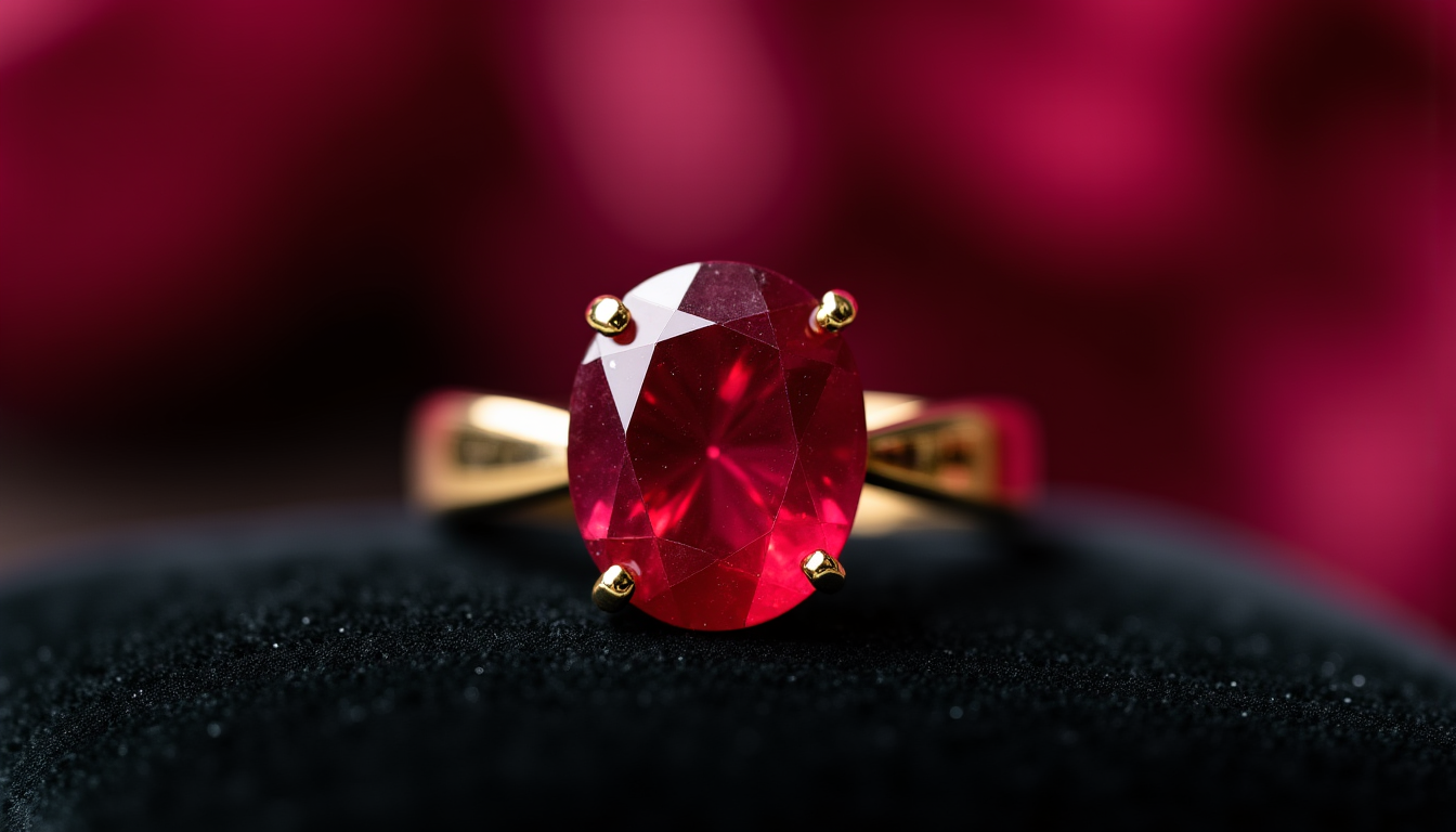 rubis, pierre de caractère : histoire, qualité et usages en joaillerie — rtition uniforme de la couleur est également essentielle,