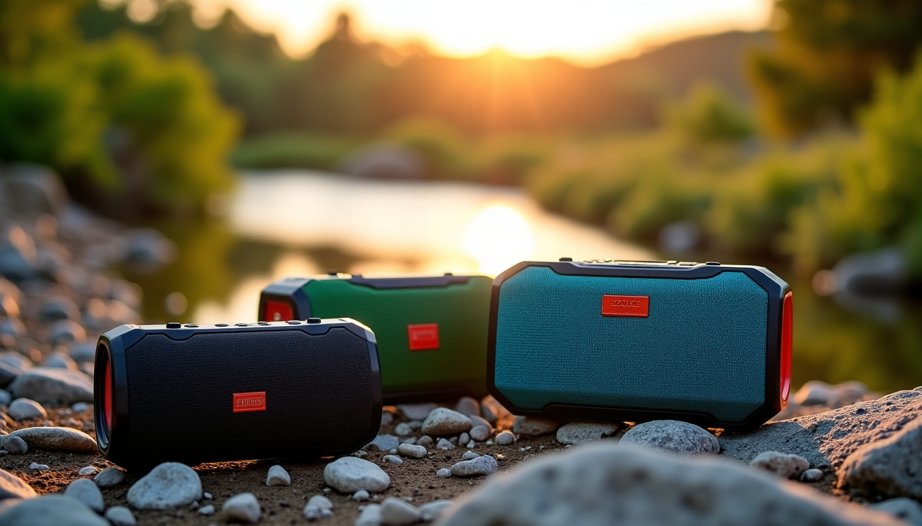 Illustration : conçues pour l'aventure, ces enceintes sont dotées d'une — meilleures enceintes bluetooth : le comparatif complet des modèles phares
