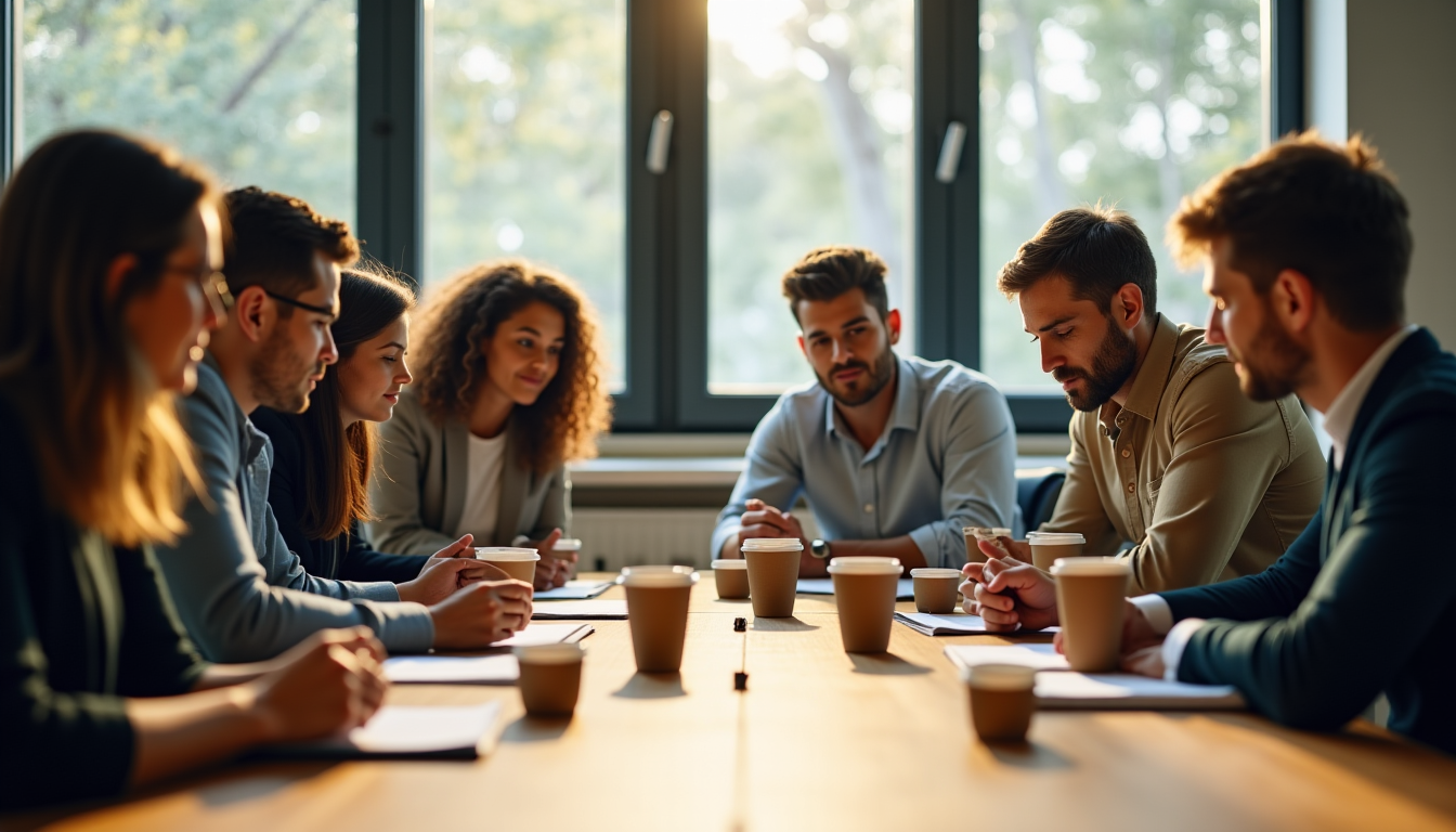 Illustration : dans un contexte où la responsabilité environnementale est — sélectionner un fournisseur fiable de gobelets entreprise b2b ?