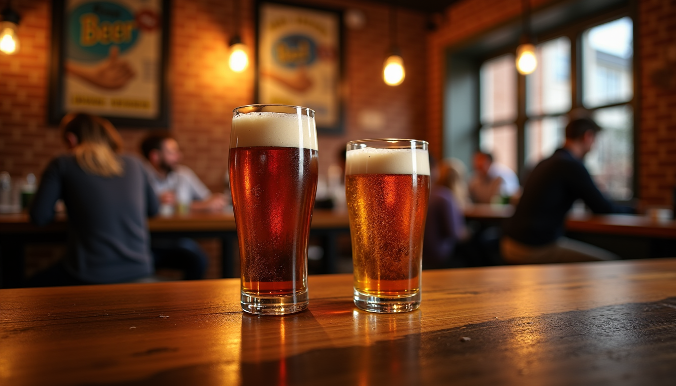 gobelets pour brasseurs : quel modèle influence le mieux l’expérience de la bière ? — la pinte, qu'elle soit de type "nonic" (avec