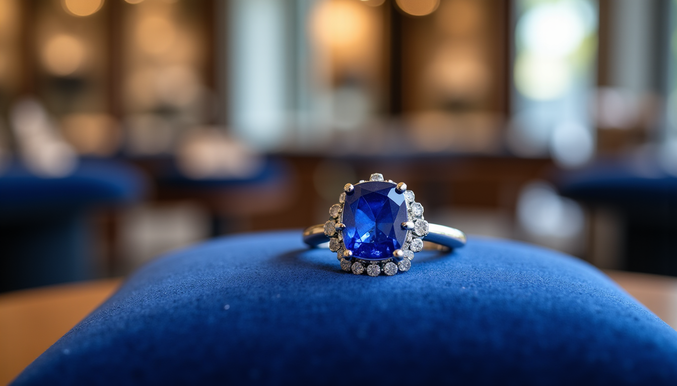 Illustration : le choix de la "taille" de la pierre — bague en saphir : comment choisir la pierre, la monture et la taille