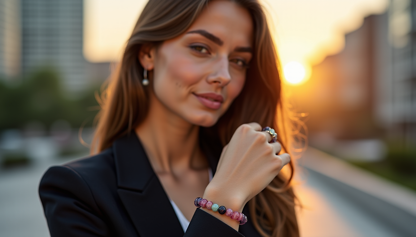 bracelet lithothérapie : comment associer l'élégance des pierres naturelles à votre style — intégrer un bracelet en lithothérapie à votre style