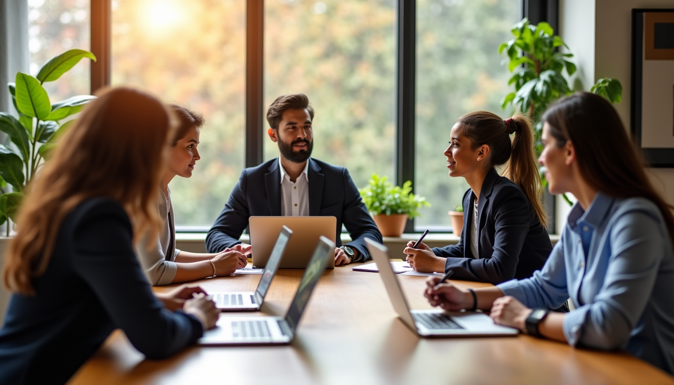 Illustration : impliquez vos équipes dans l'optimisation du processus. expliquez-leur — meilleurs outils de transcription de réunion pour gagner du temps en entreprise
