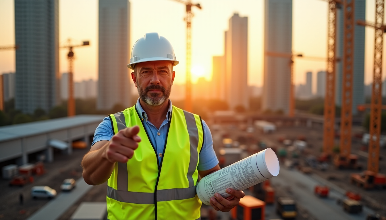 Illustration : le suivi de chantier est une période intense — agence caba : maître d'œuvre de construction avec garantie décennale