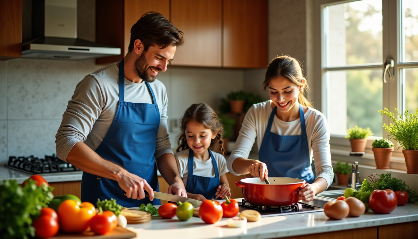 batch cooking en famille : comment libérer vos soirs de semaine et profiter de vos enfants — une fois les menus établis, dressez une liste