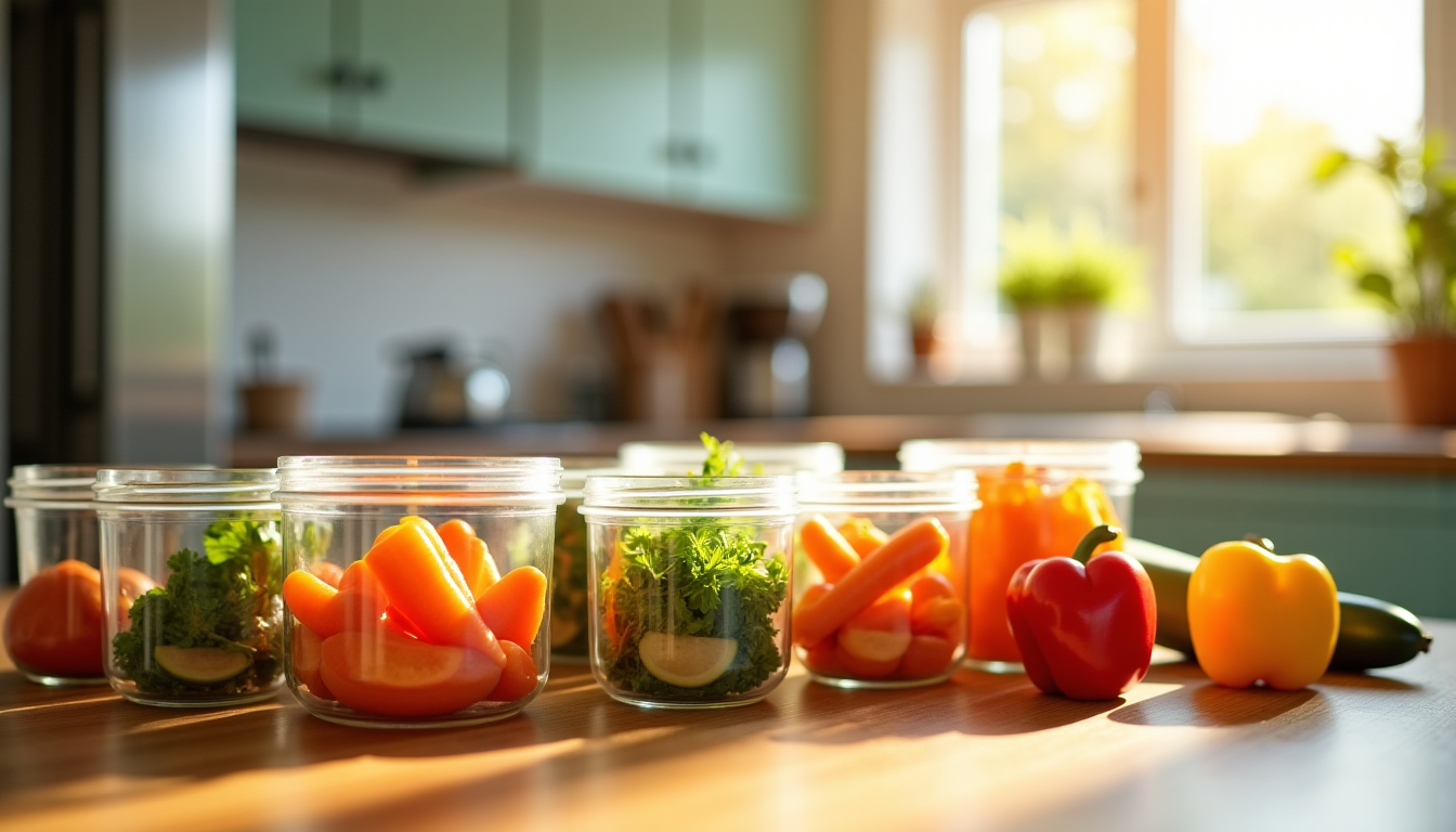 10 recettes batch cooking de saison indispensables pour votre organisation de la semaine — enfin, le stockage est primordial. utilisez des contenants