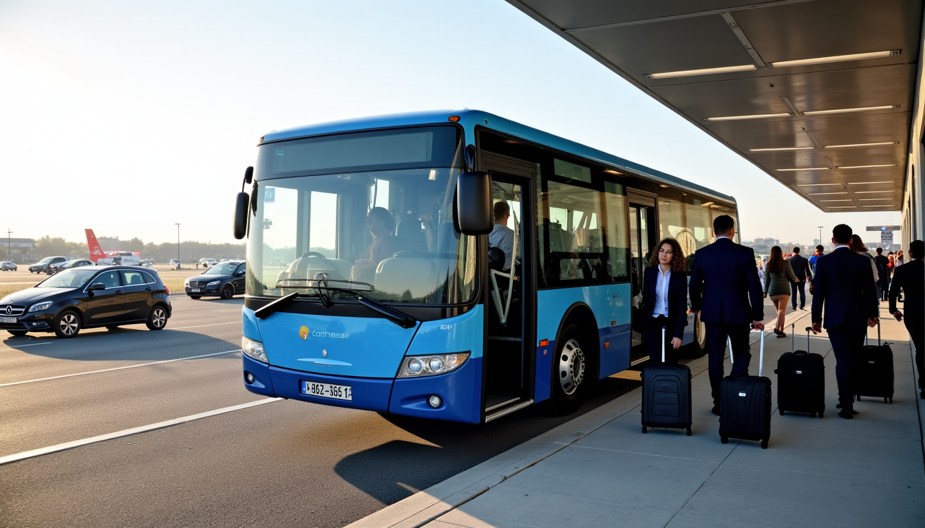 navette aéroport nantes : horaires, tarifs et arrêts pour rejoindre le centre-ville — le billet pour la navette aéroport est proposé