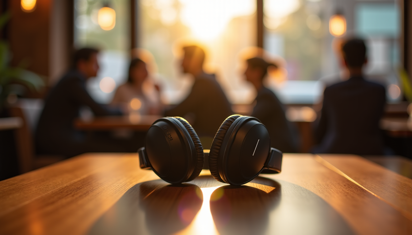 fluxofan casque audio : l'alliance parfaite d'un design élégant et d'une ergonomie optimale — cette portabilité est un atout majeur pour les