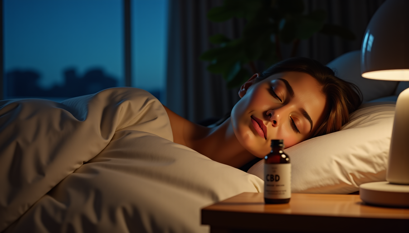 Illustration : l'efficacité du cbd pour le sommeil dépend en — cbd et sommeil : comment l'utiliser pour retrouver un sommeil réparateur ?