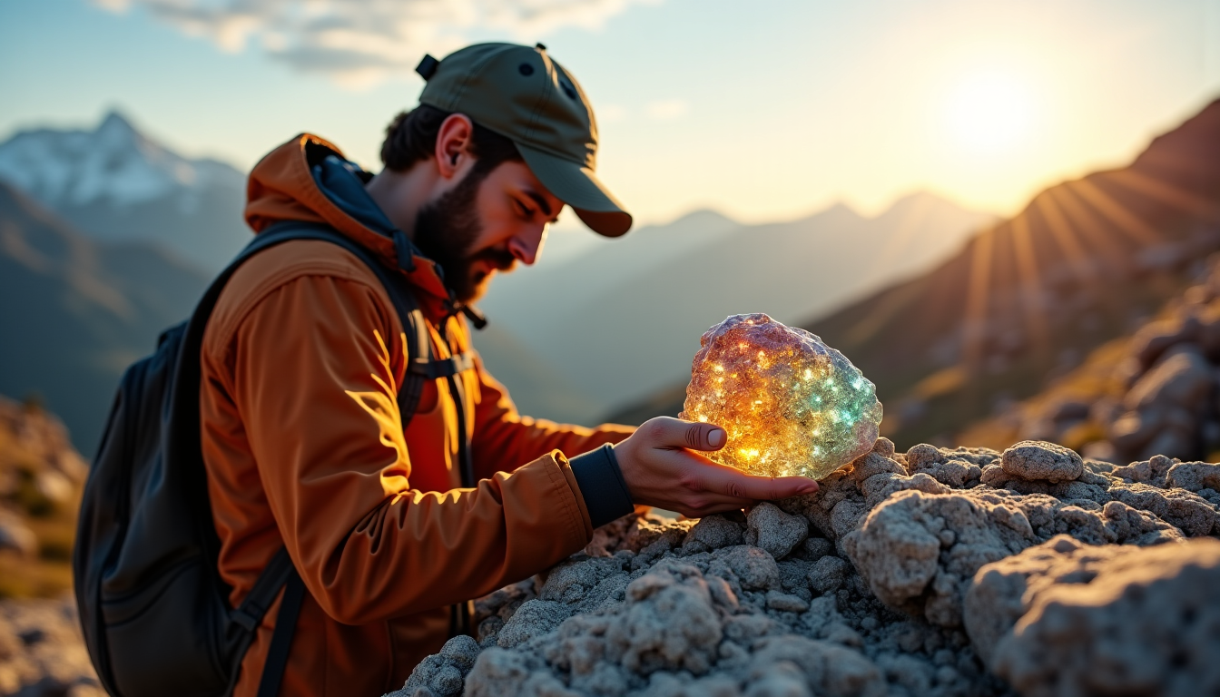 Illustration : le règne minéral offre une palette d'expressions infinie, — nourrir sa passion des pierres : ressentez l'émerveillement de la découverte avec la revista minerales