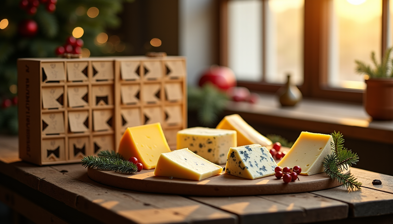 choisir un calendrier de l’avent fromage de qualité pour vos fêtes ? — privilégiez les calendriers mettant en avant des fromages
