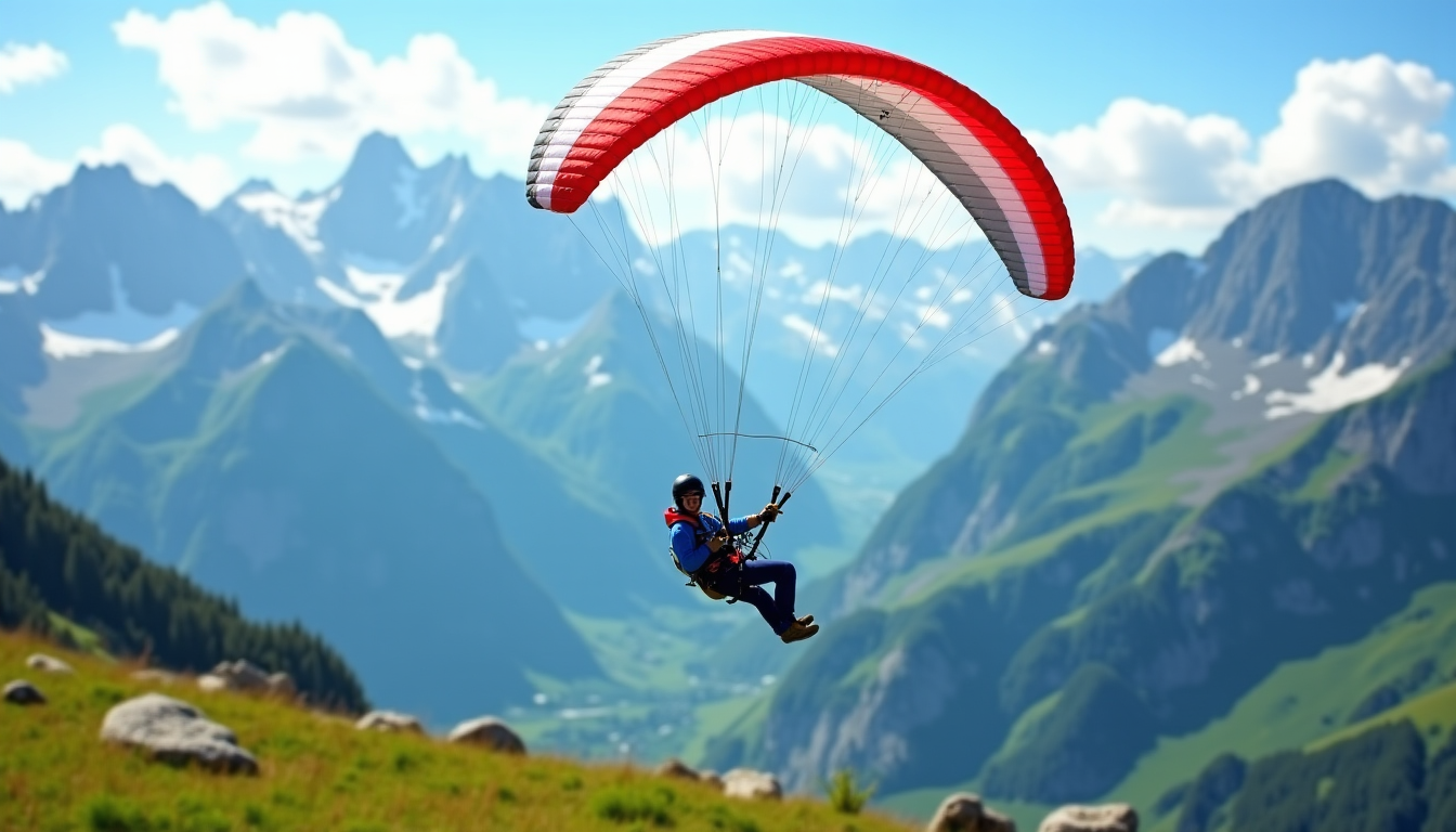 Illustration : le prix du parapente à chamonix varie considérablement — débutant ou confirmé : comment faire du parapente à chamonix ?