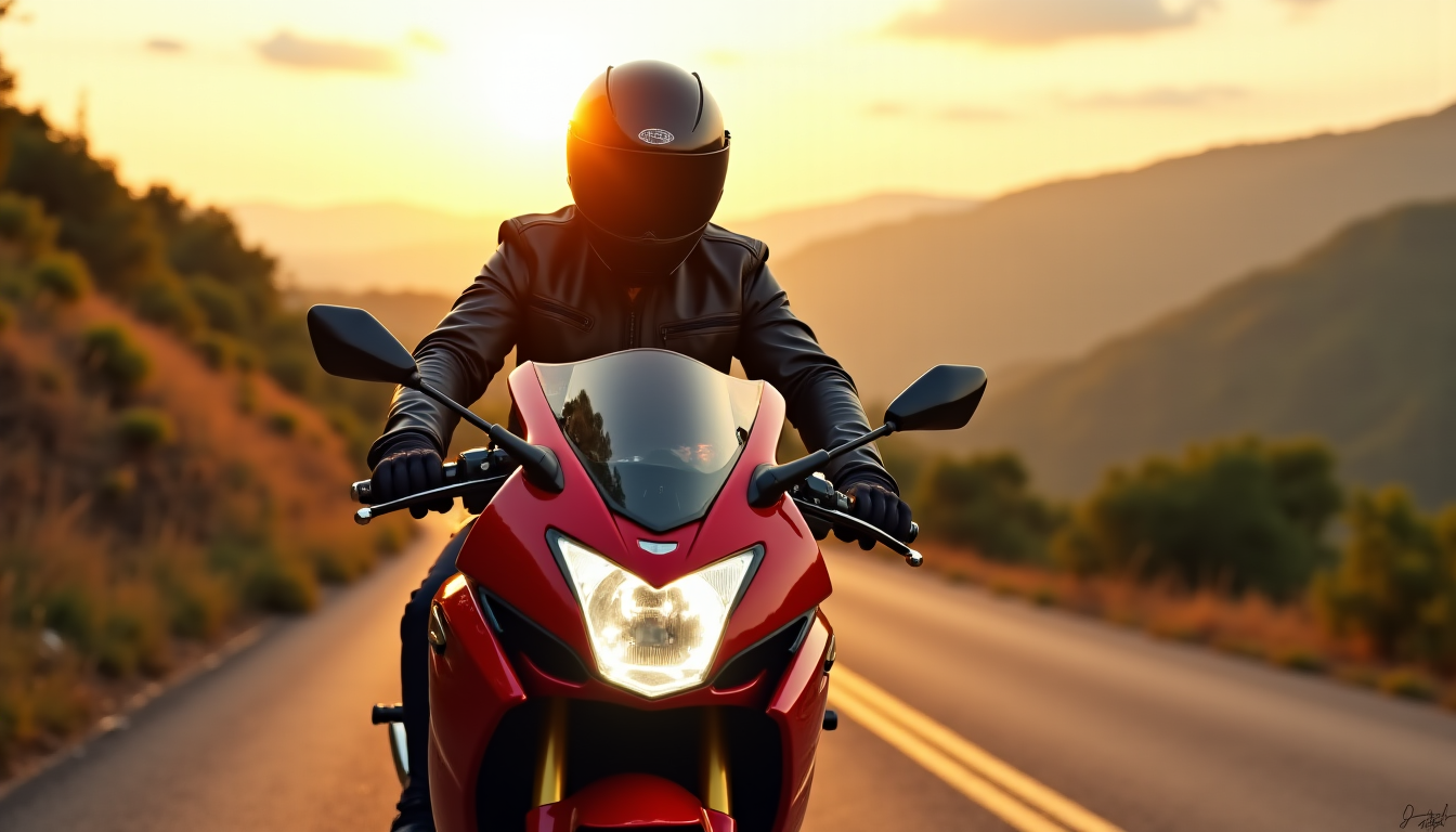 Illustration : plus grande autonomie réduit le nombre d'arrêts et — moto sportive choisir avec le permis a2 ?