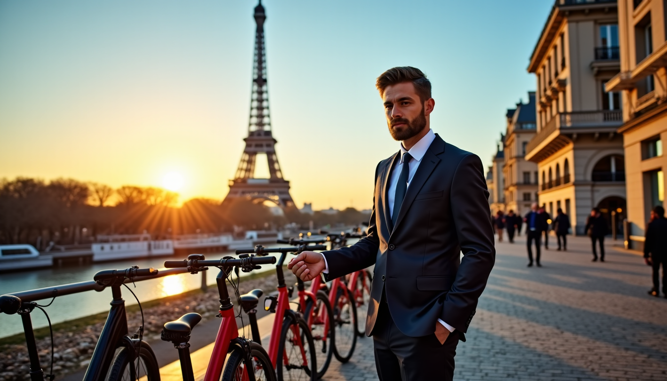 Illustration : un prestataire de location de vélos d'entreprise de — choisir un service de location de vélo d’entreprise sur paris