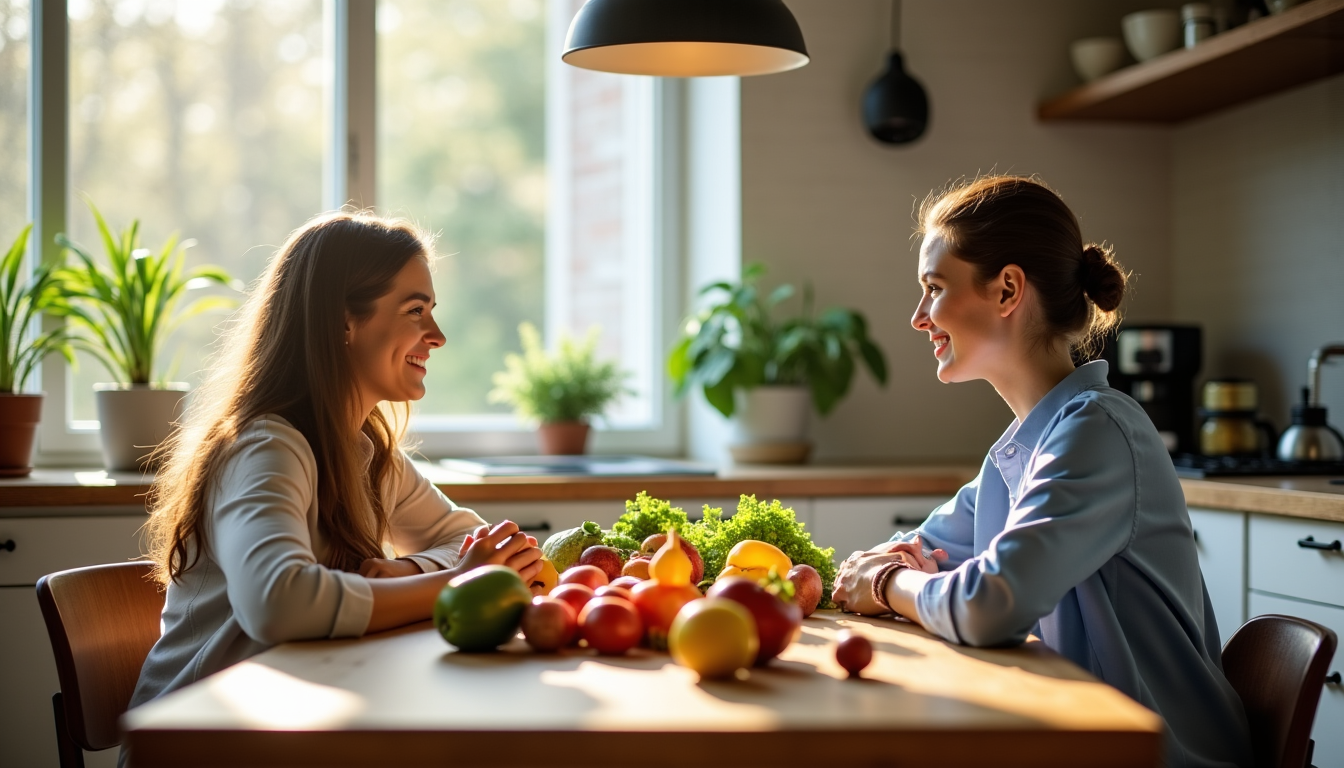 Illustration : t durable. c'est un véritable partenariat qui se — équilibre alimentaire : pourquoi se faire accompagner par un expert ?