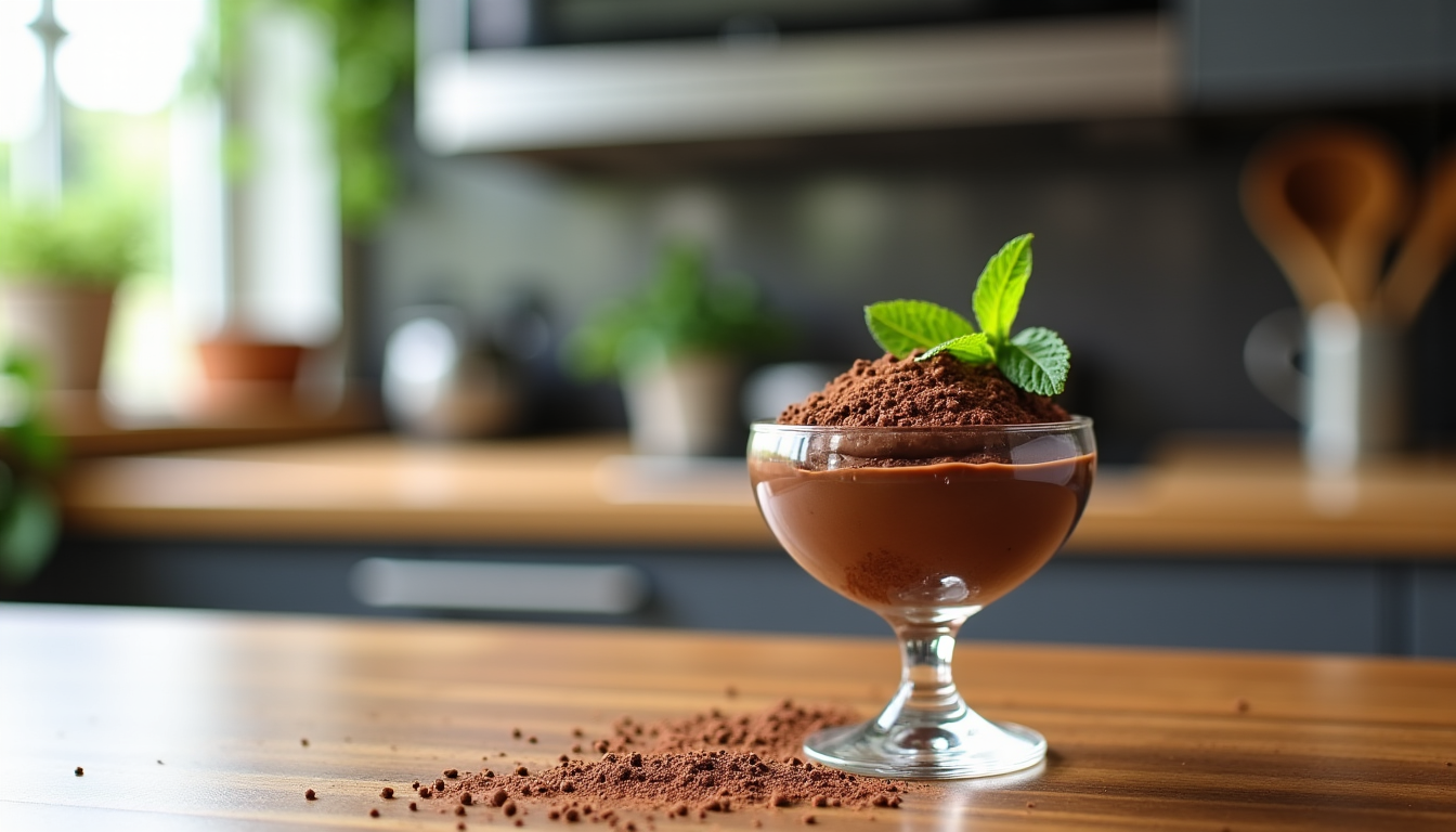 Illustration : pour les amoureux du chocolat, une mousse au — recettes cétogènes faciles : des inspirations pour manger autrement