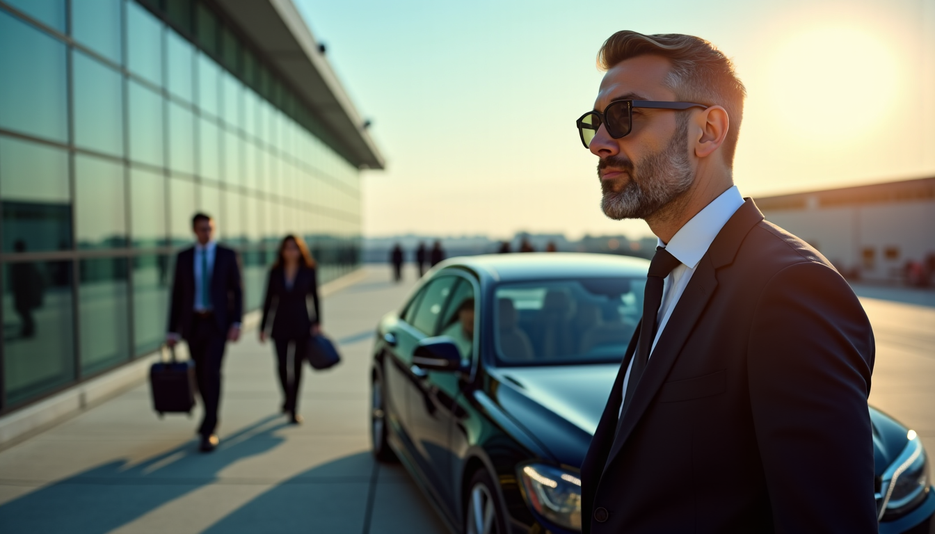 Illustration : « un voyage réussi est celui où chaque — aéroport de nantes : les avantages d’un chauffeur privé pour vos trajets
