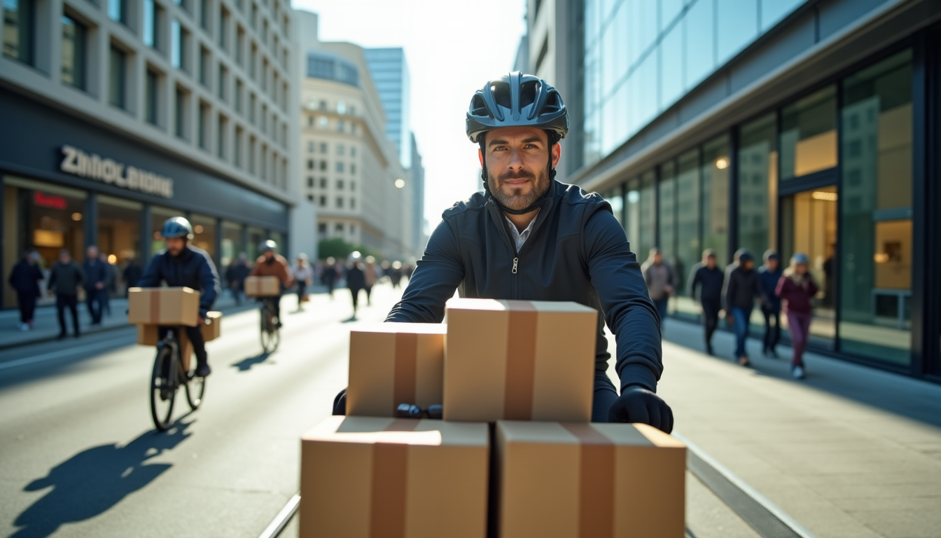 vélo cargo professionnel : la solution idéale pour les livraisons urbaines — et de fiabilité que n'importe quel autre outil
