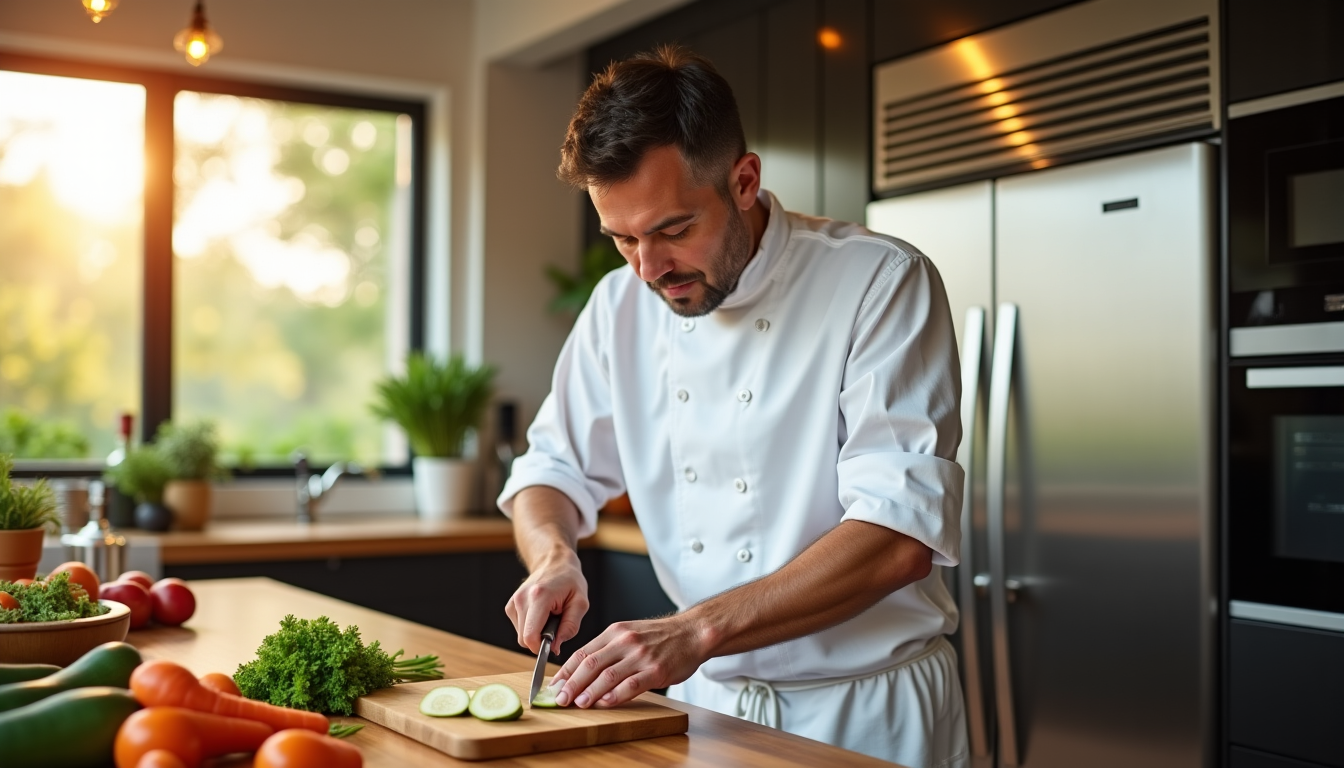 secrets de chef pour sublimer vos plats à la maison — que vous éminciez un oignon, taillez des légumes
