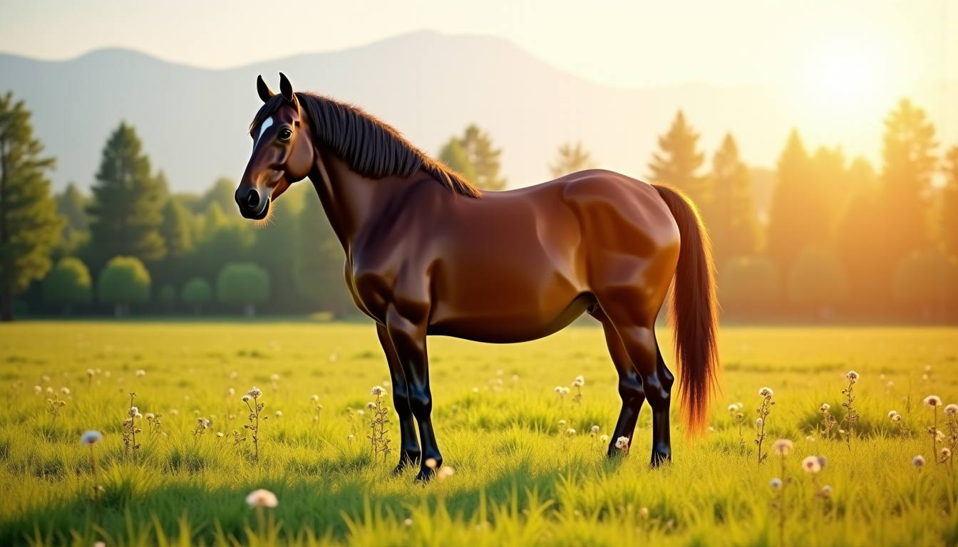 Illustration : le confinement prolongé, l'isolement social, des changements fréquents — prévenir les troubles digestifs chez le cheval