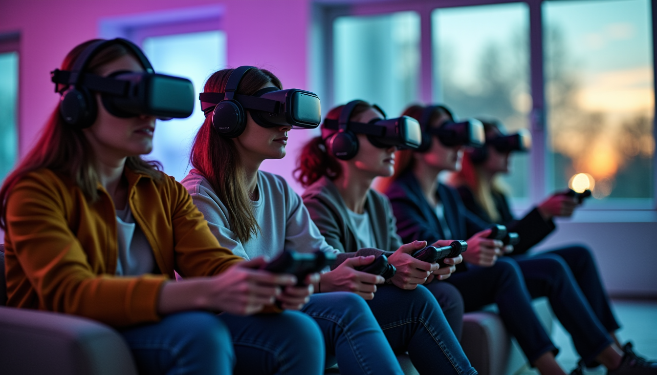 Illustration : ces univers virtuels sont également le théâtre d'expériences — plongée immersive dans les mondes virtuels du jeu vidéo