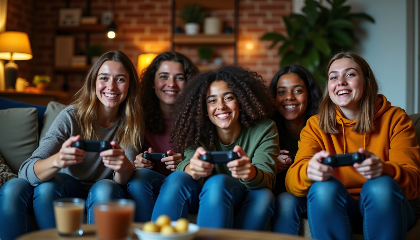 impact ont les jeux vidéo sur notre quotidien ? — ces interactions peuvent conduire à la formation d'amitiés