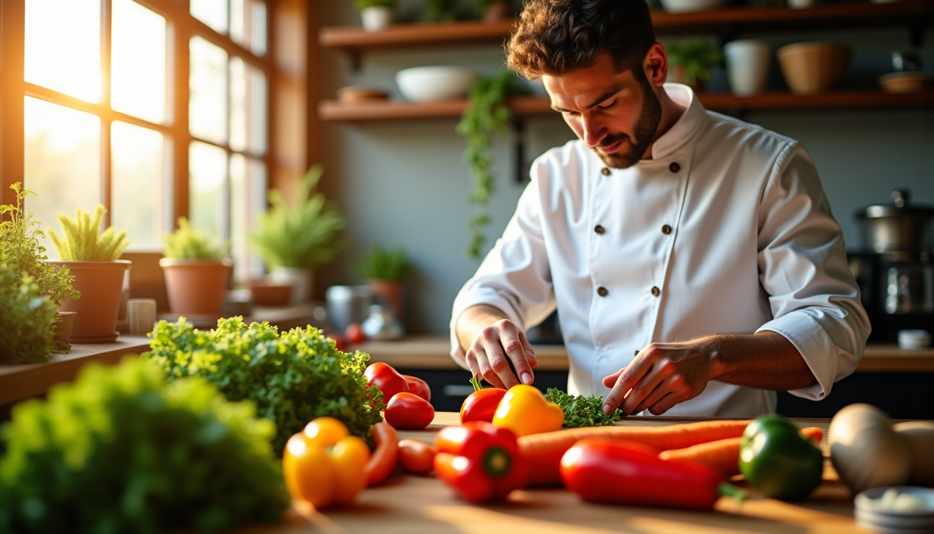 Illustration : ainsi, l'art culinaire s'inscrit dans une démarche globale — art culinaire : l'art d'éveiller vos sens en cuisine