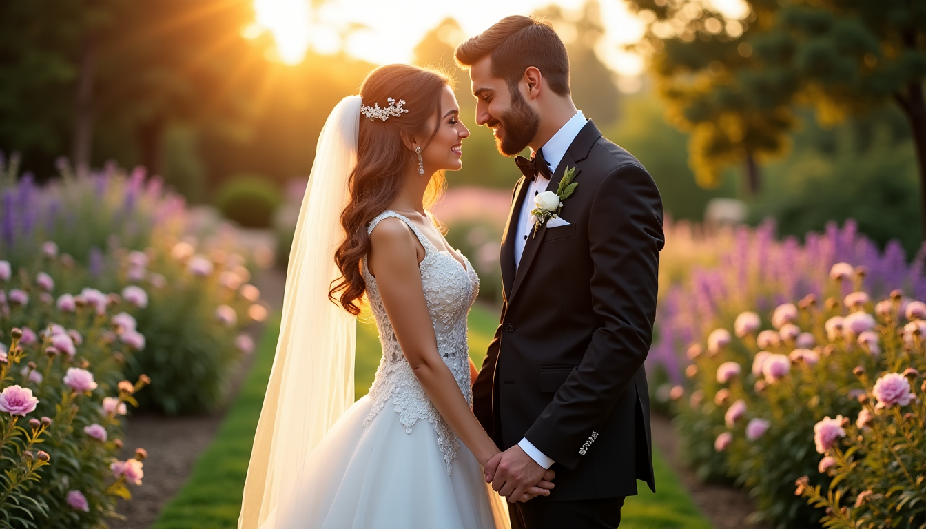 Illustration : une fois les clichés capturés, l'étape suivante consiste — célébrez l'amour avec des images de mariage inoubliables
