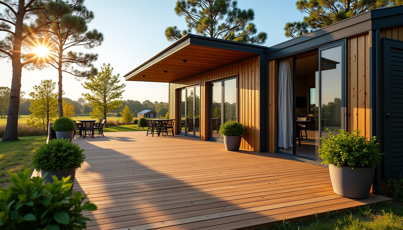 terrasse de mobil-home sur mesure : quels avantages pour les campings ? — ations ici concernant les options de couverture, vous
