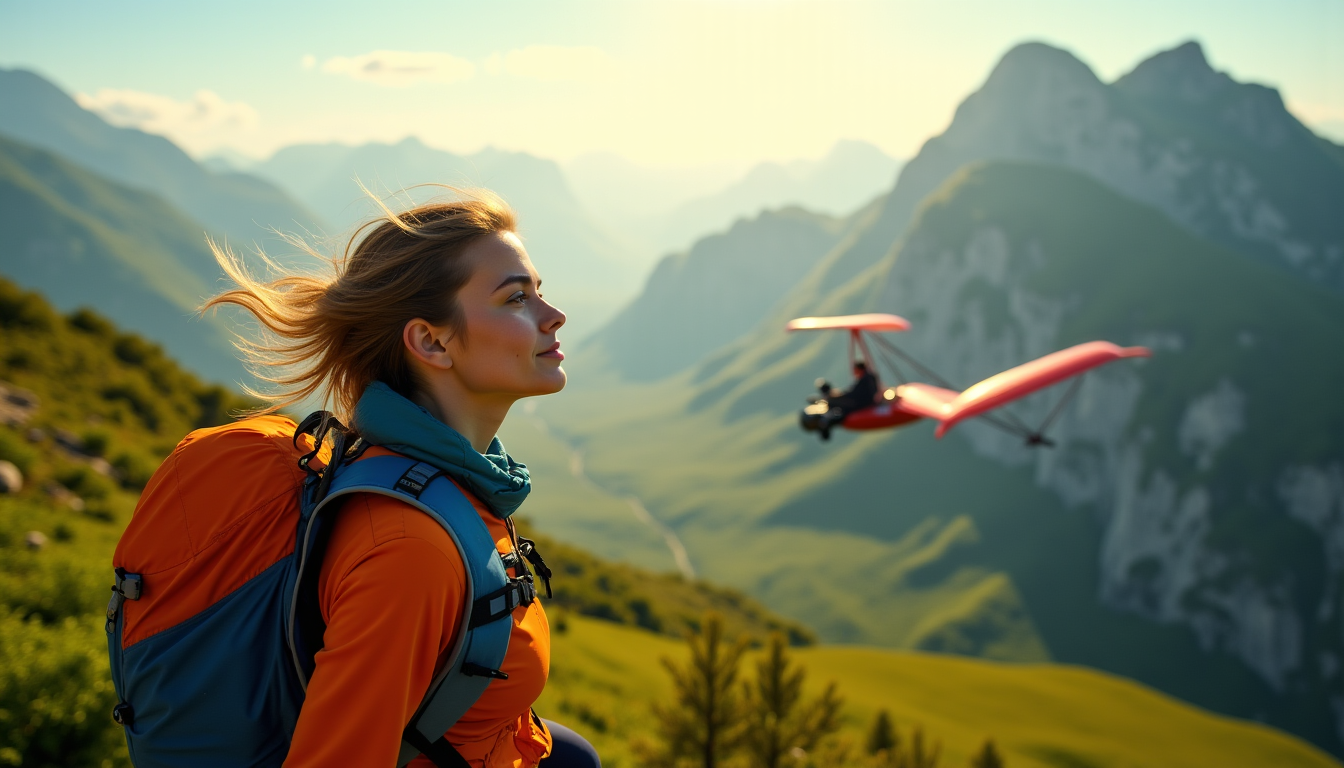 Illustration : recherchez : une expérience contemplative et immersive ou — parapente ou deltaplane : quelle différence entre ces deux sports aériens