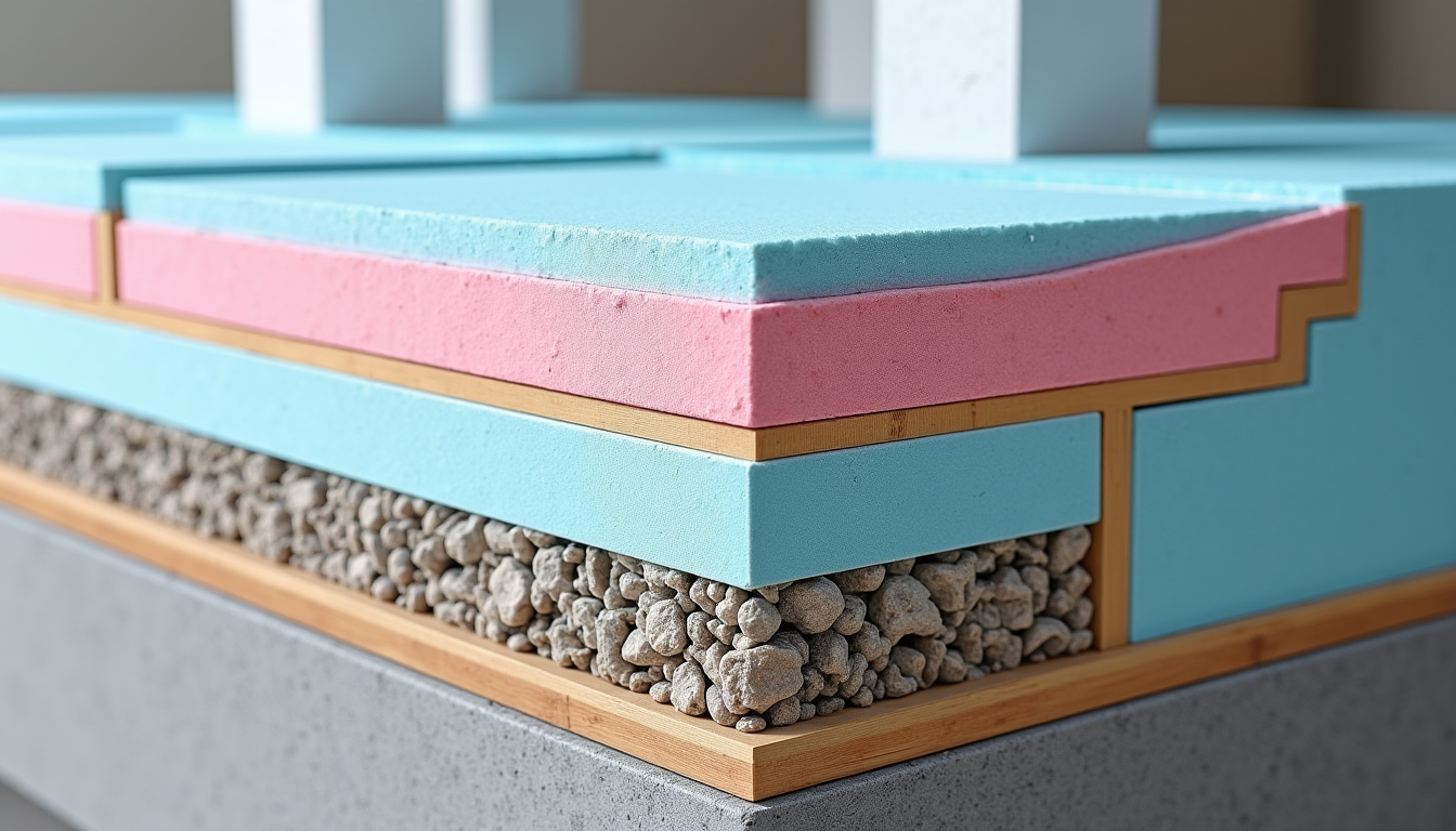 Illustration : l'isolation des fondations et des planchers bas est — améliorer le confort intérieur grâce à une meilleure conception de l’enveloppe du bâtiment ?