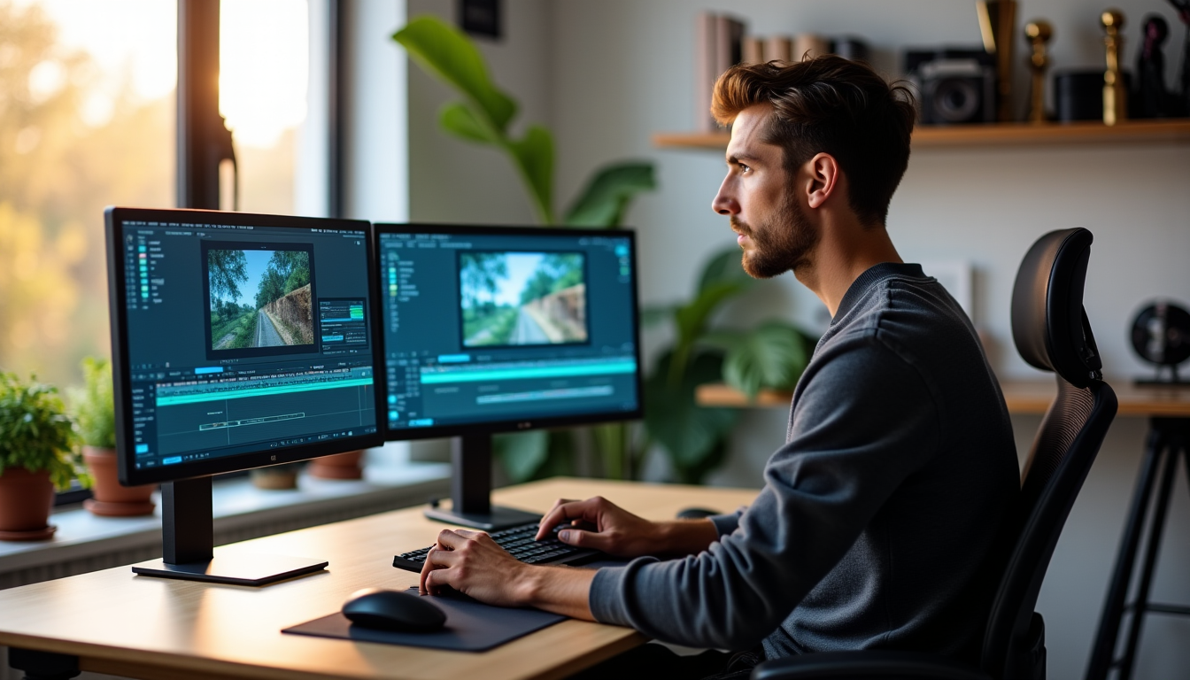 Illustration : le prix d'un monteur vidéo freelance est une — monteur vidéo freelance : comment trouver le bon expert pour vos projets digitaux et corporate ?