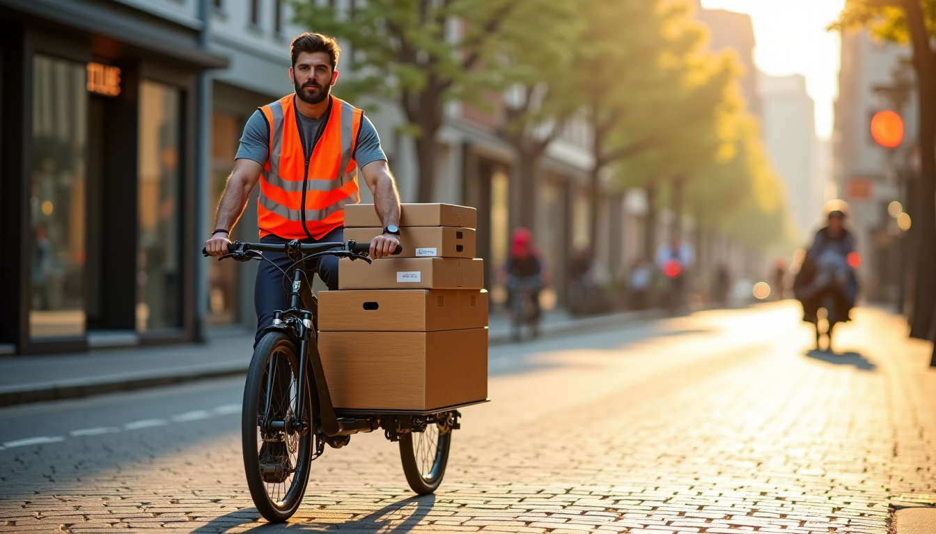 investir dans un vélo cargo professionnel pour ses livraisons ? — les coûts d'entretien sont également considérablement réduits. un