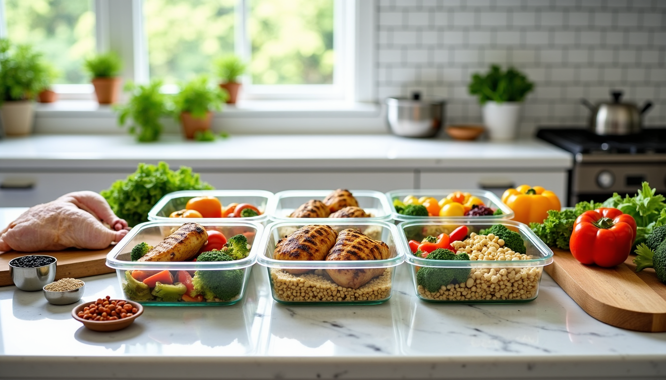 batch cooking protéiné : comment structurer ses repas pour faire le plein d'énergie — les protéines sont les macronutriments essentiels qui vous