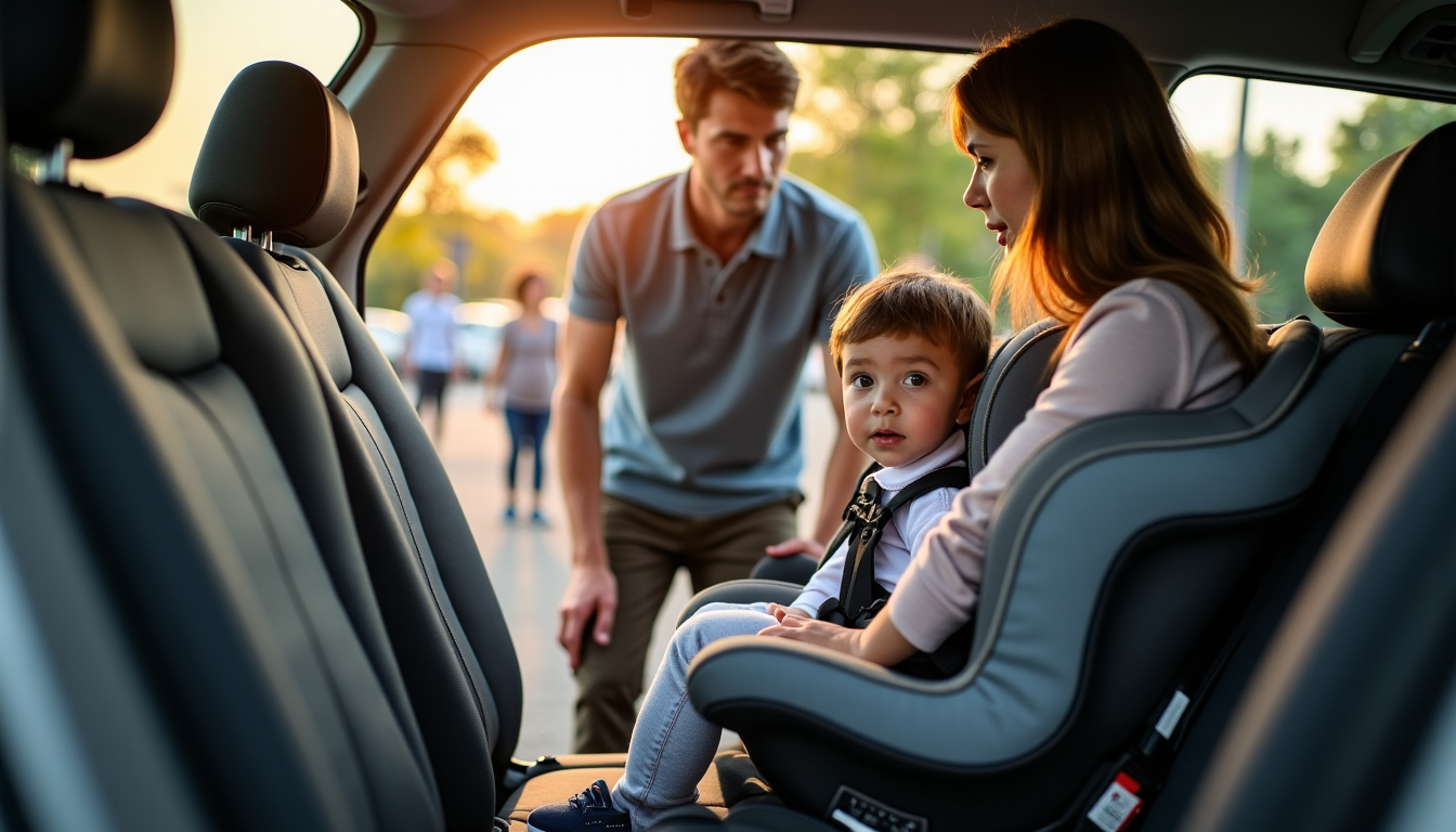réserver un vtc avec enfant, tout sur les sièges obligatoires — le choix de la sécurité est un investissement