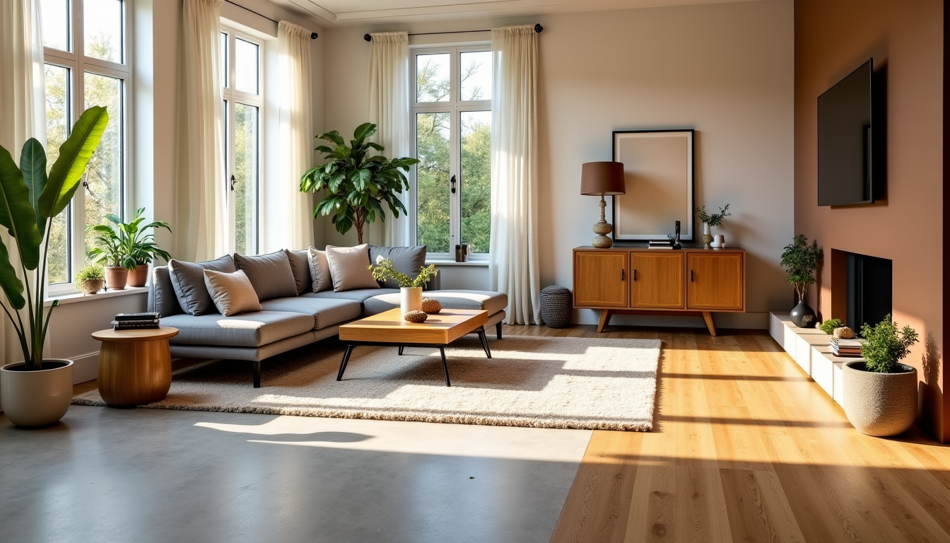 harmoniser vos sols avec votre décoration intérieure ? — d'autres revêtements, comme le béton ciré, le vinyle
