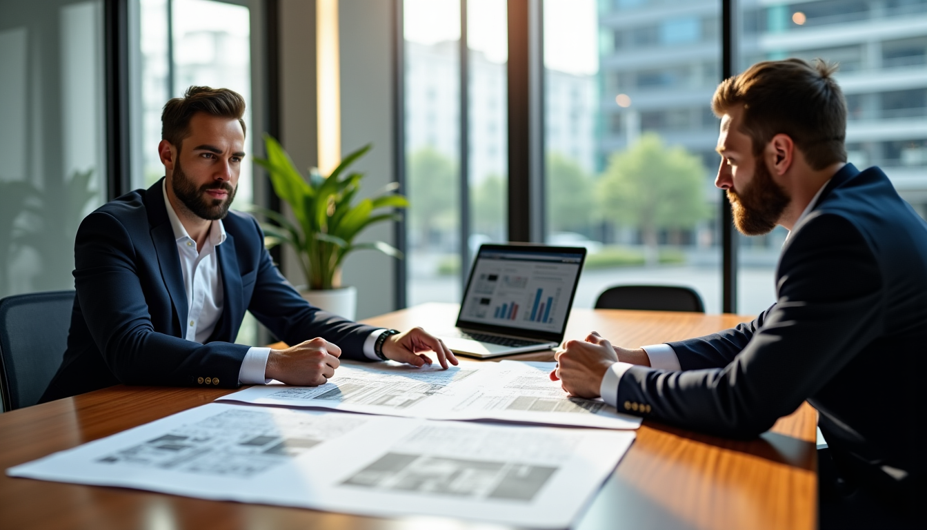 l'accompagnement d'un professionnel facilite les décisions d'investissement immobilier — une fois les biens identifiés, l'expert procède à