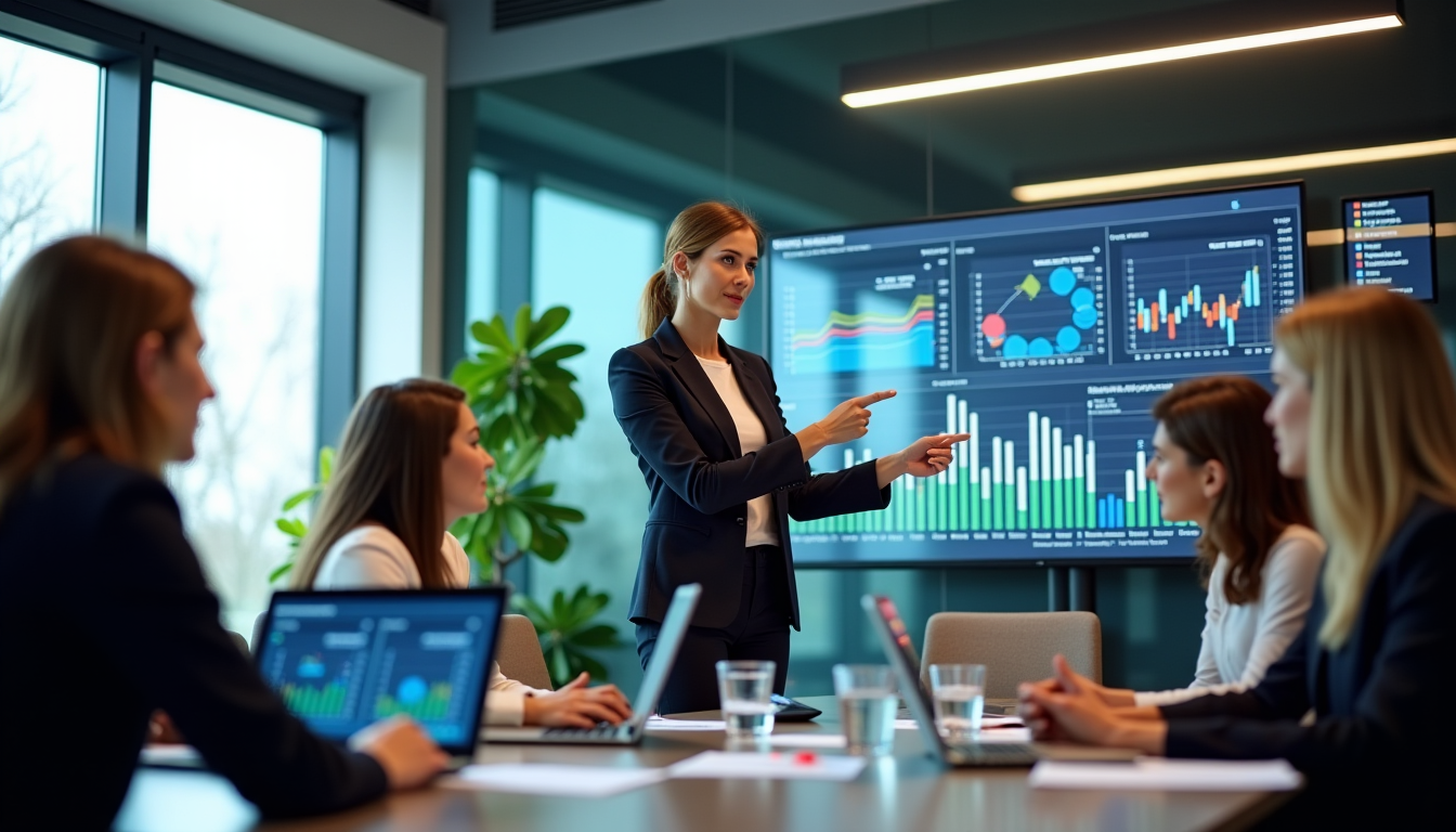 Illustration : par exemple, en analysant les données, vous pourriez — business en ligne : les solutions pour gagner en visibilité et en performance