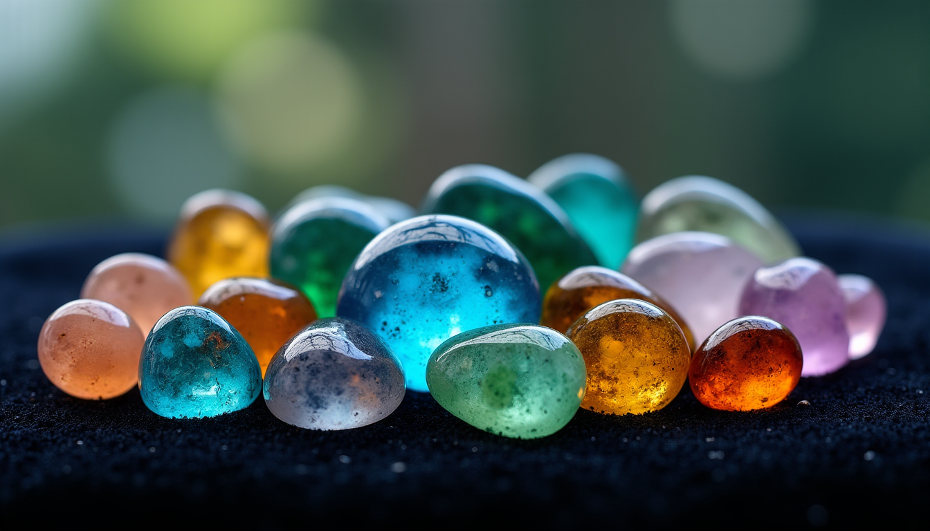 l'art de la gemmologie : la beauté captivante de chaque semiprecious gemstone décryptée — parfois, la couleur n'est pas intrinsèque à la