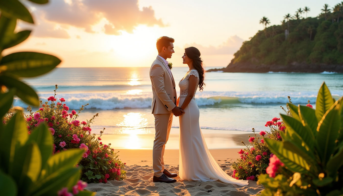 mariage à bali : organiser une cérémonie d'exception entre plages de rêve et rizières sacrées — l'assistance d'un coordinateur de mariage est particulièrement utile