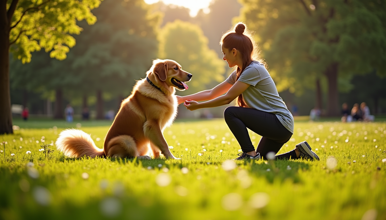 Illustration : observez attentivement les réactions de votre chien pendant — soulager l'arthrose de son chien au quotidien ?