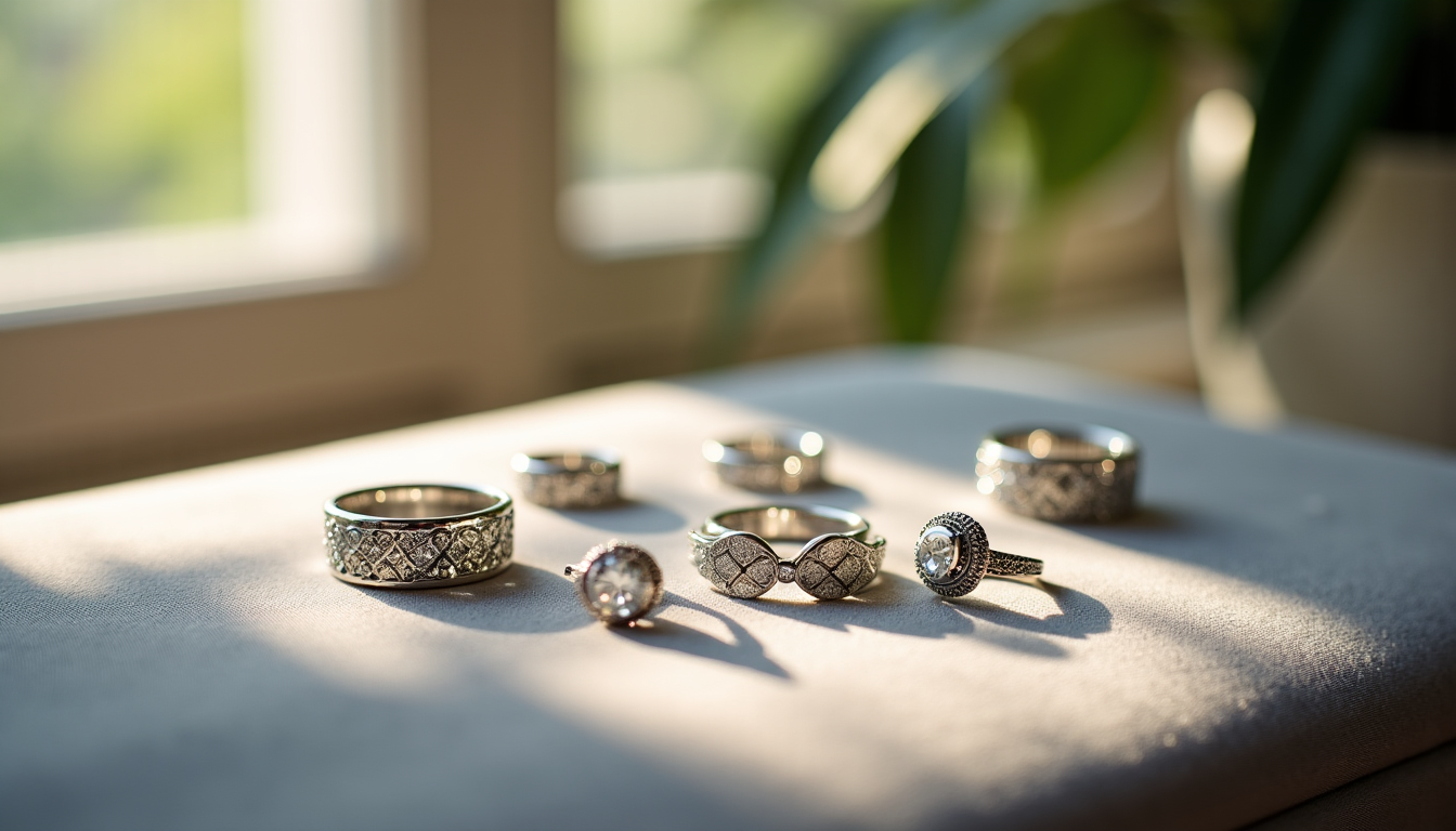 Illustration : 'estomper avec le temps, nécessitant parfois un nouveau — bijoux argent 925 : la brillance intemporelle de créations raffinées en argent massif
