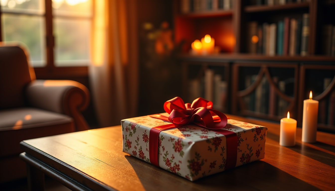 un cadeau devient le reflet de votre histoire d’amour — 'un cadeau qui devient le reflet d'une intimité