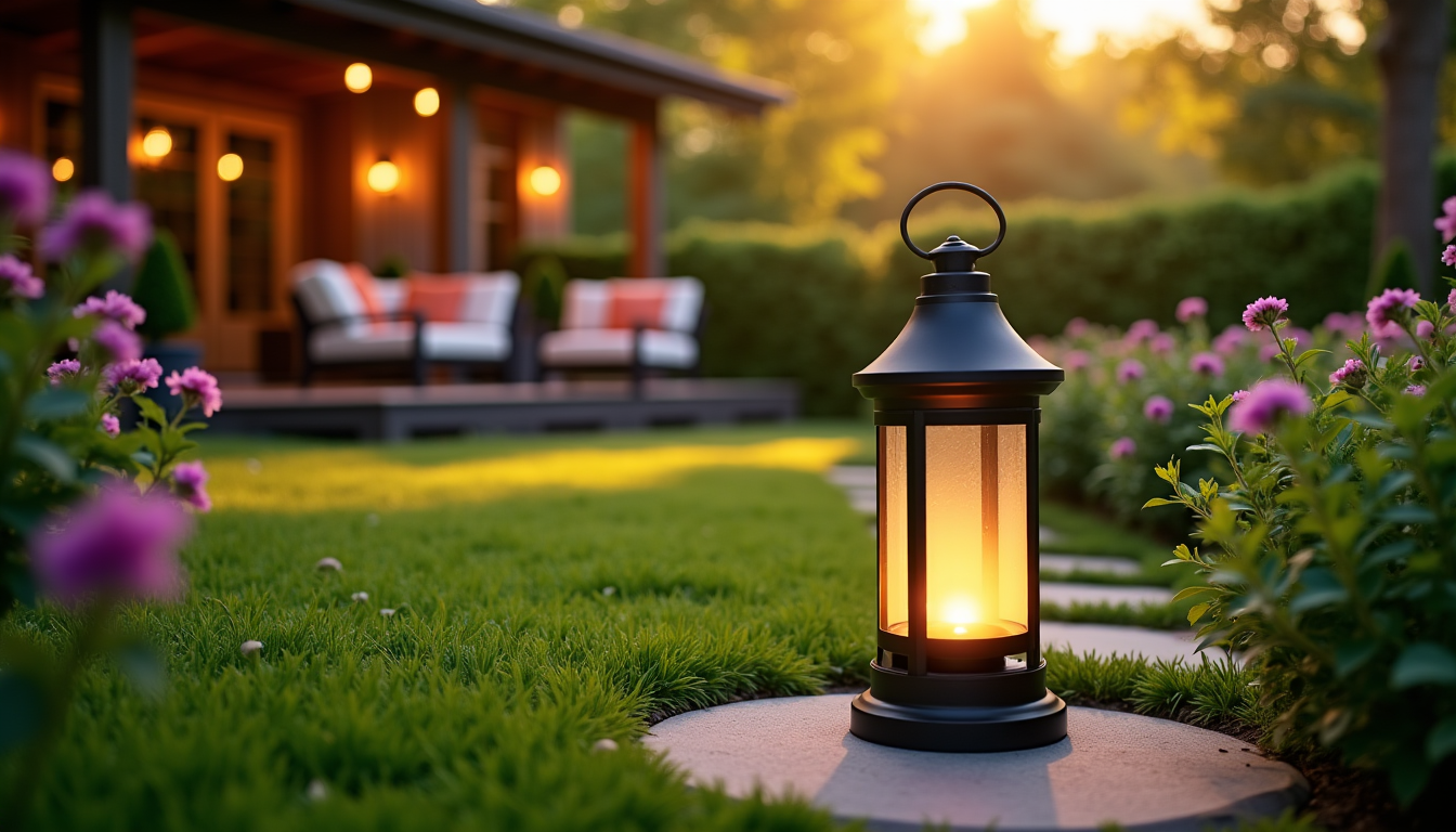 Illustration : est un minimum pour un usage extérieur, mais — lanterne extérieure : comment bien la choisir pour son jardin